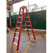 Fiberglass A-Frame Ladder – Double Sided, 8-Step