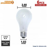 Osram Sylvania BBA 250W 120V Photoflood Frosted Lamp