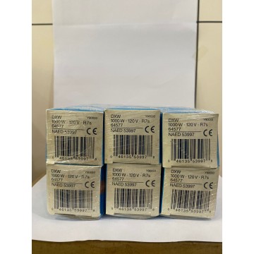 OSRAM HALOGEN PHOTO OPTIC LAMP DXW /1000 Watts / 120V / R7s