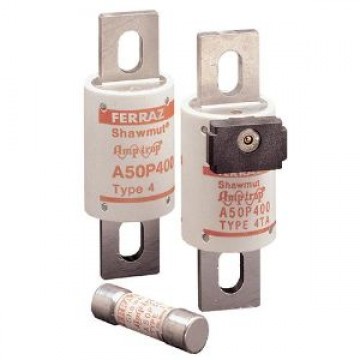 MERSEN FERRAZ A50P40-4 Semiconductor Fuse, High Speed, 500V, 40A, aR Class, Type 4 MERSEN FERRAZ A50P40-4 Semiconductor Fuse, High Speed, 500V, 40A, aR Class, Type 4