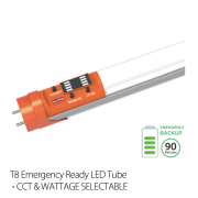 DENSBE LED EMERGENCY TUBE (Selectable Power / CCT)