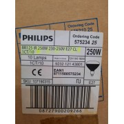 Philips BR125 IR 250W Infrared Bulb – High-Quality Heating Solution
