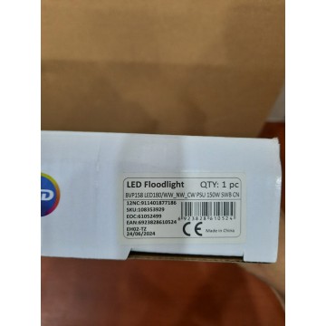 Philips LED Floodlight BVP158 LED180/WW_NW_CW PSU 150W SWB CN (Tri Color)